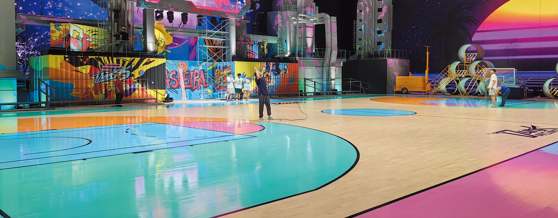 What Are Portable Maple Basketball Floors